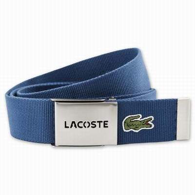 ceinture lacoste blanche