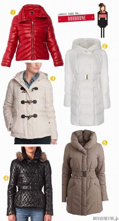 doudoune femme mode 2014